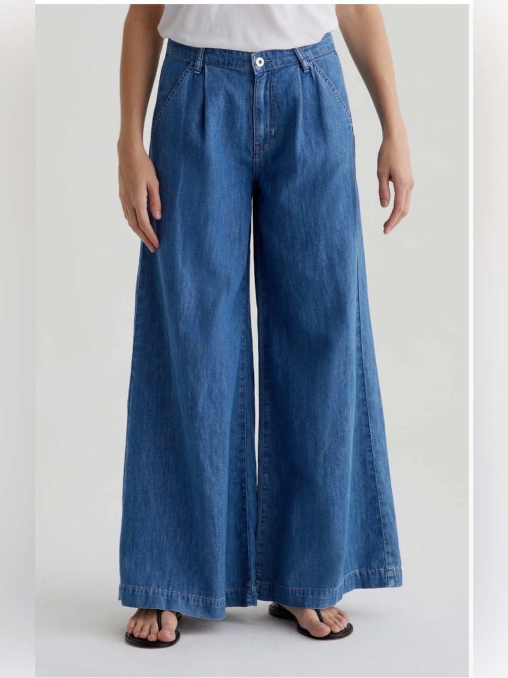 AG Melinda Palazzo Jean Trouser in Catalina